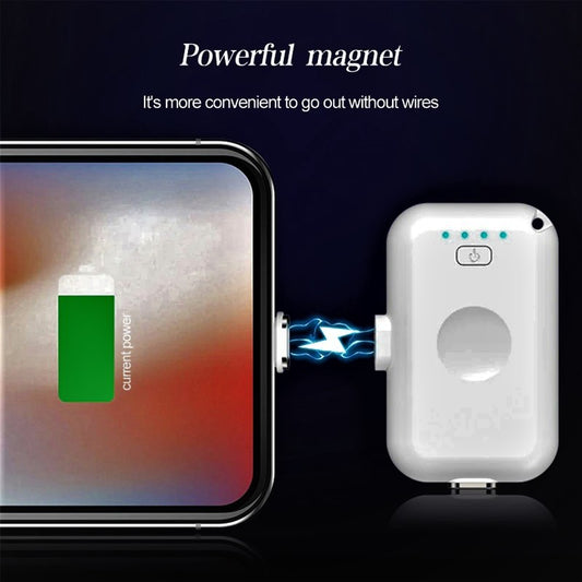 Powerbank magnético portátil 